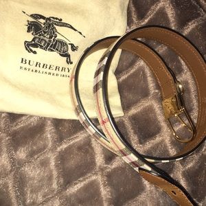 Burberry belt
